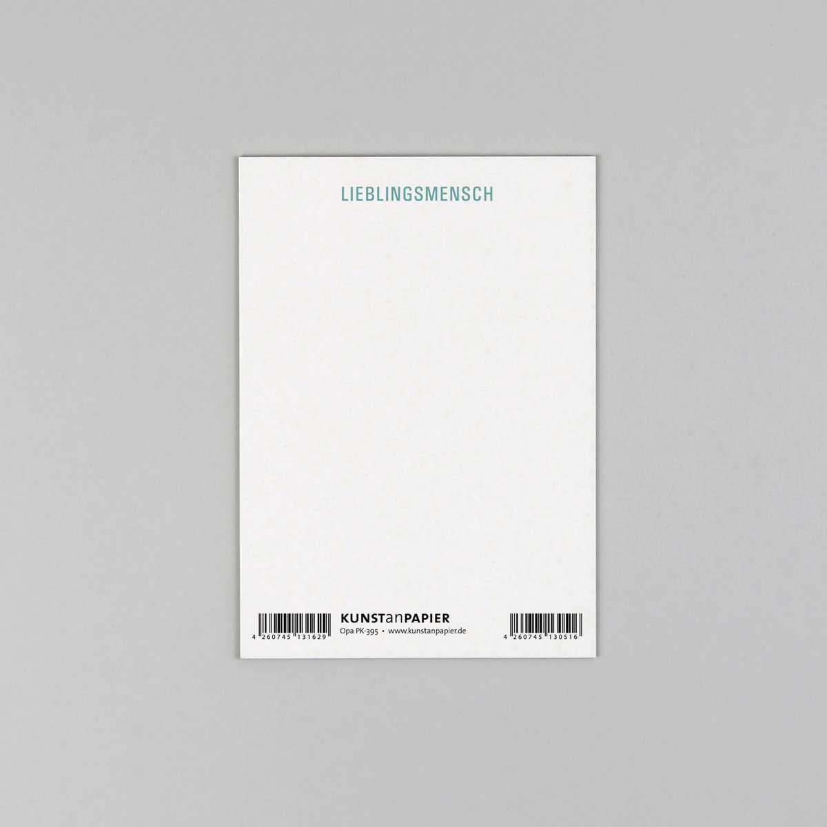 Postkarte Holzschliff Opa