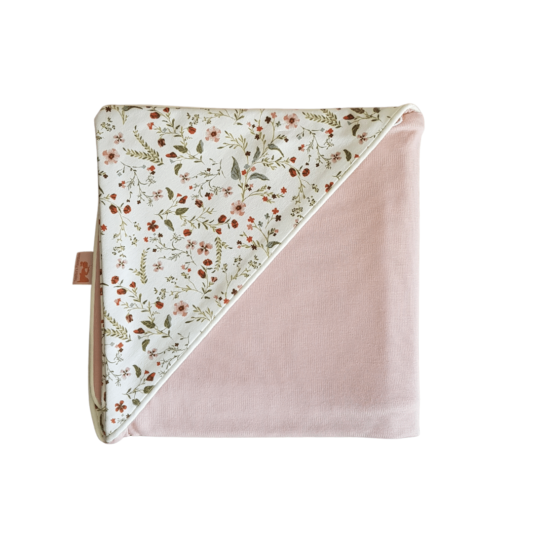 Wrap cloth Wild Flowers x Old Rose