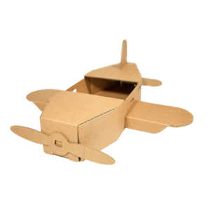 Big Cardboard Toy Airplane