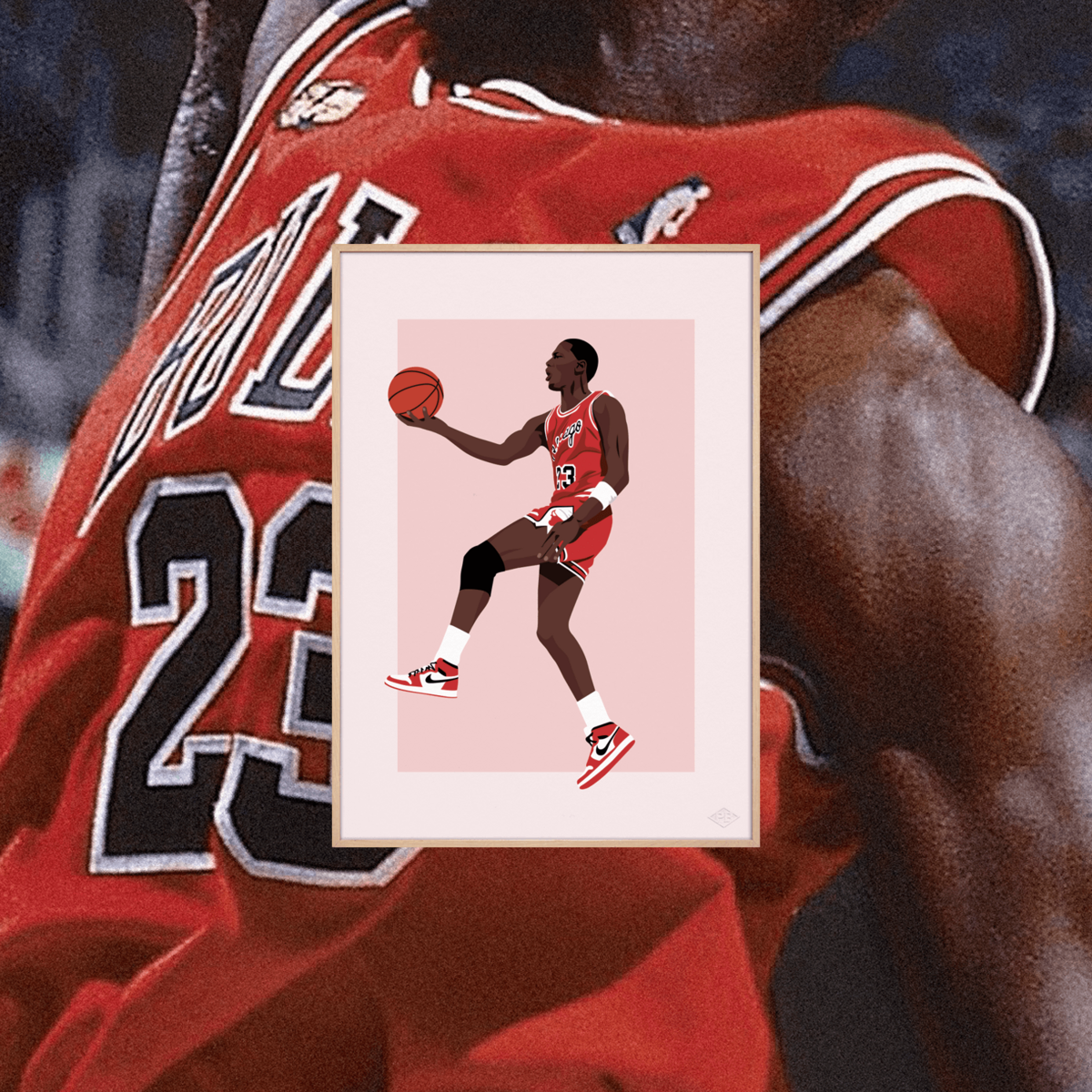 Poster "Michael Jordan" - A4 & 30x40cm - Art print