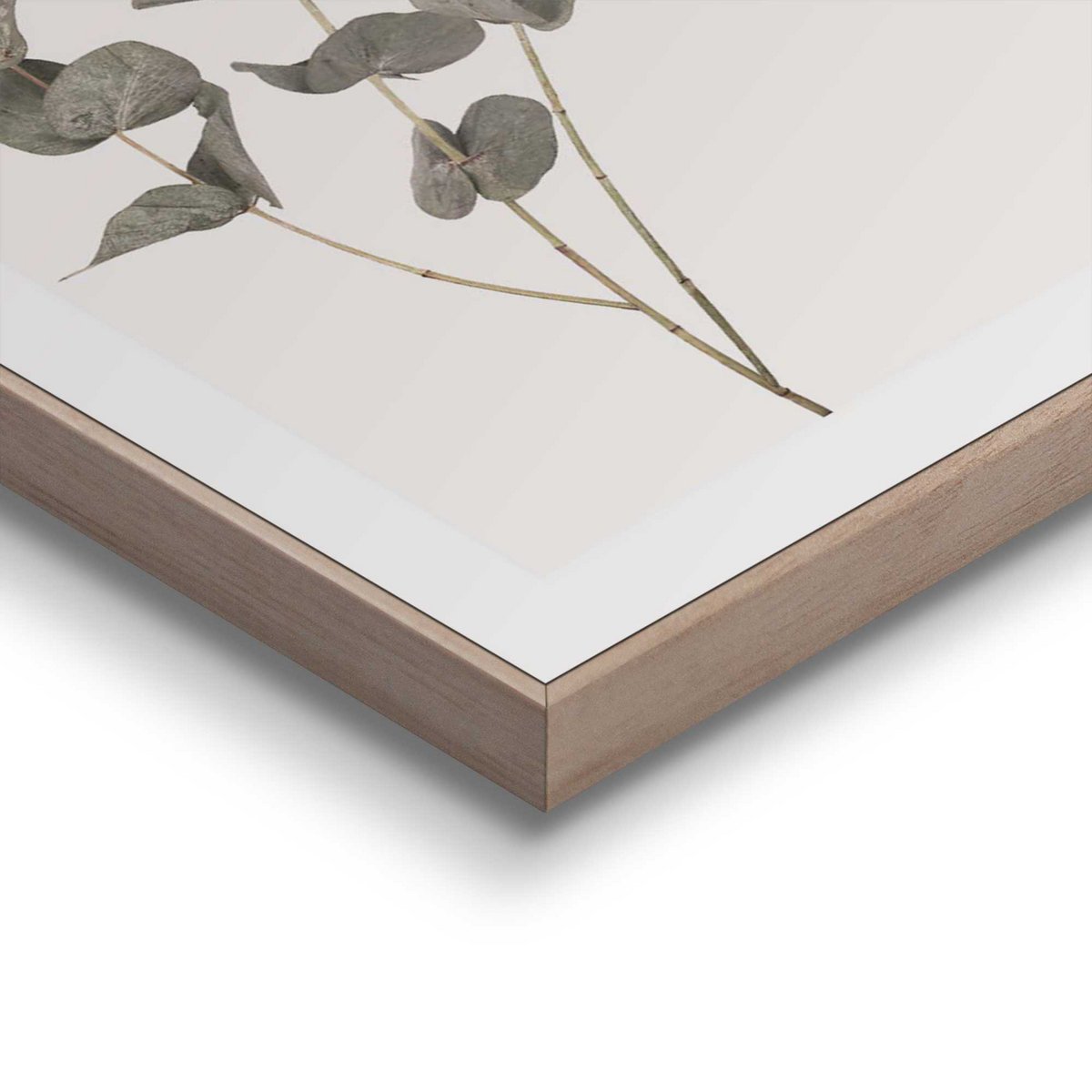 Cuadro Slim Marco Eucalipto 50x40