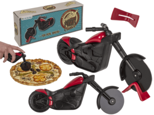 Pizzaschneider, Motorrad,