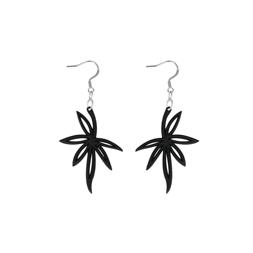 pendientes de bambú