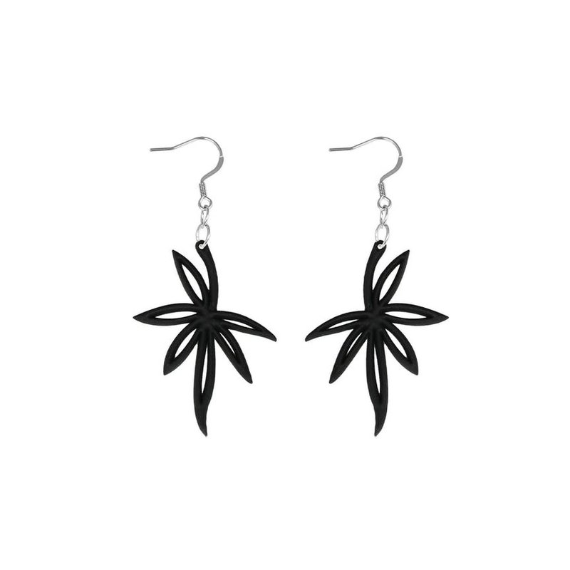 pendientes de bambú
