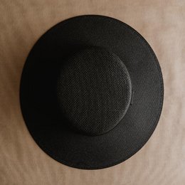 Guadalajara · Black boater hat