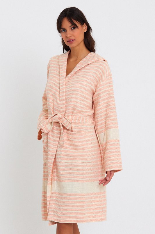 Marmara Bathrobe - Pink
