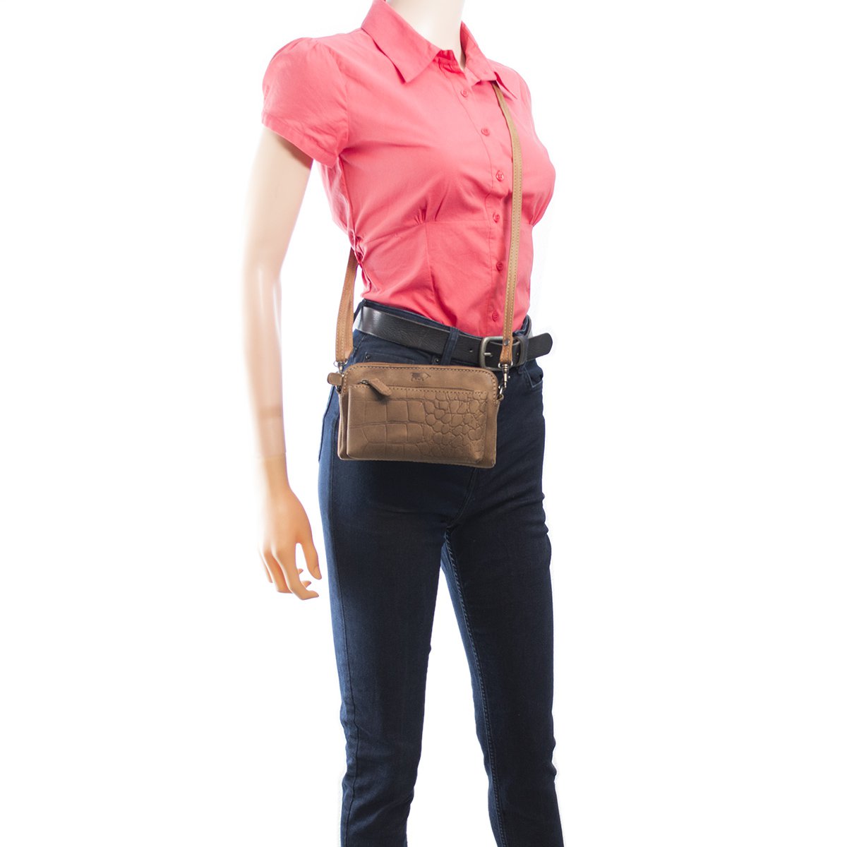 Damentasche – Croco Cody Minibag – Umhängetasche – Umhängetasche – Kleine Damentasche – 3 Farben – Brieftasche