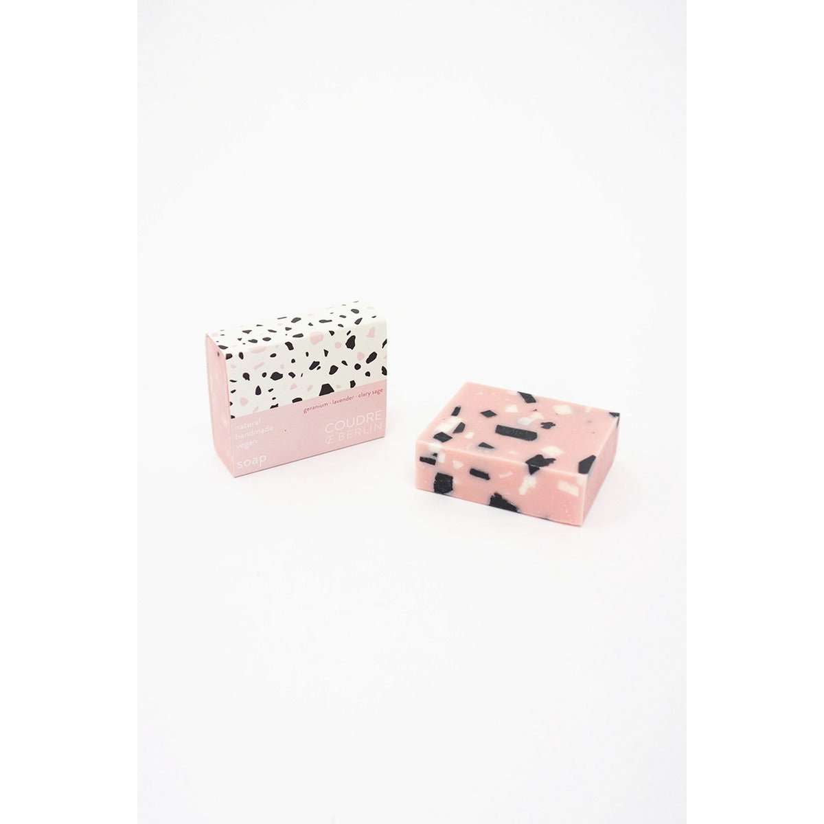 Handmade soap bar rosestone
