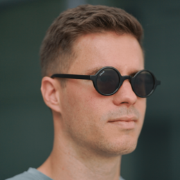 Barcelona Black, Unisex Eyewear