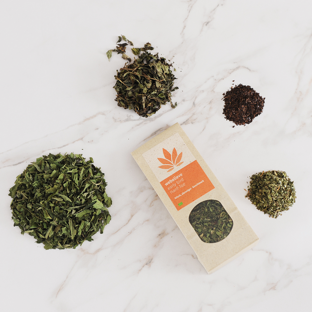 ORGANIC Early Bird hemp tea with mate