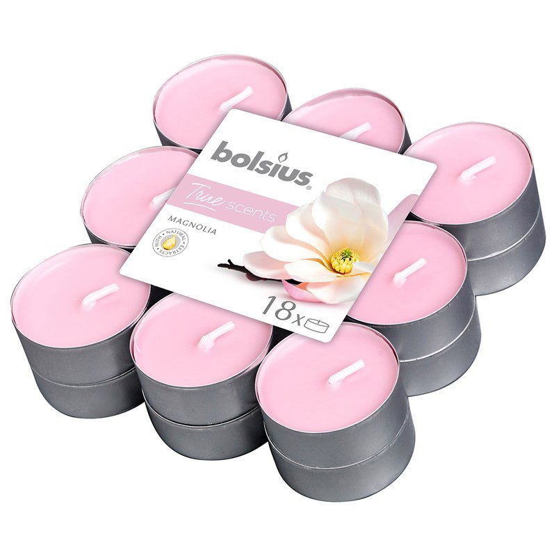 Bolsius Fragrance tealight 18pcs Magnolia