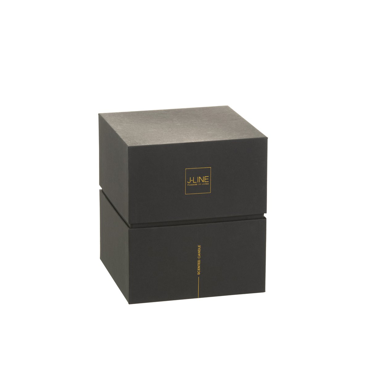 J-Line geurkaars Luxuria - Cookie Crunch - glas - brons - large - 80U