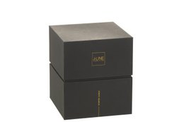 Świeca zapachowa J-Line Luxuria - Cookie Crunch - szkło - brąz - duża - 80U