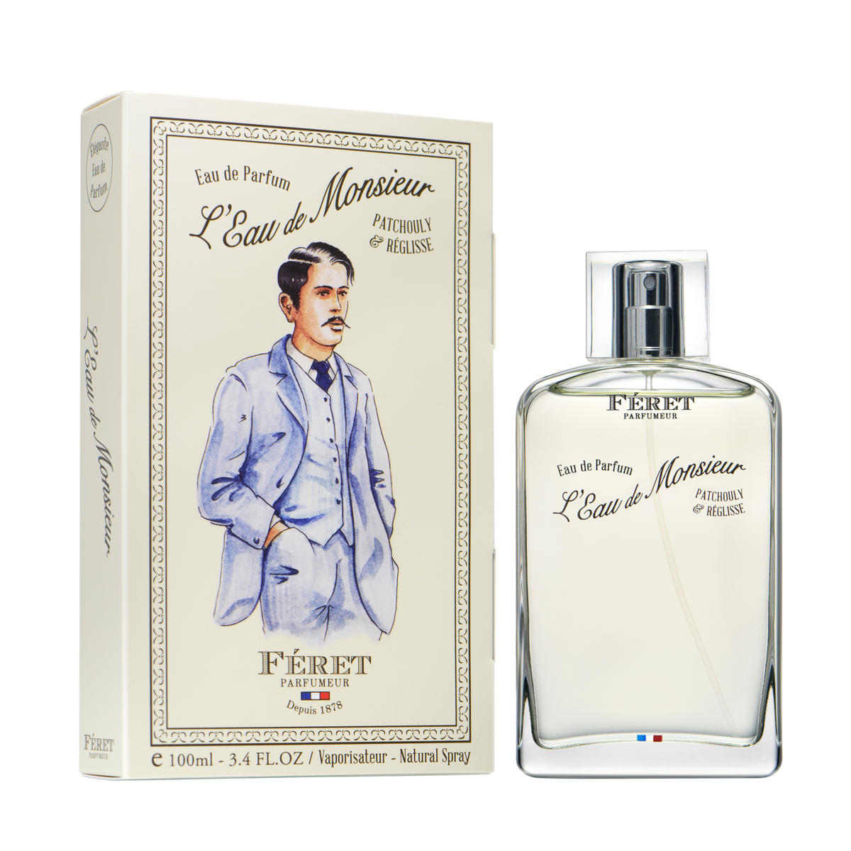 "Monsieur" perfume - Licorice & Patchouli