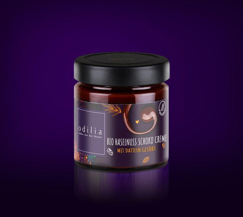 Organic date hazelnut chocolate spread