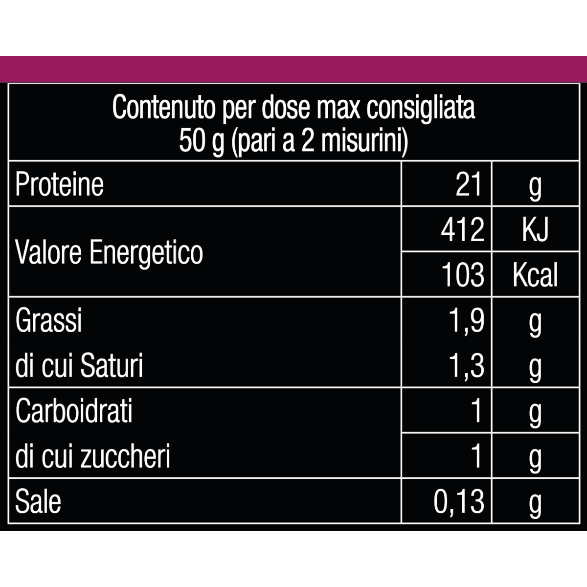 Hochreines 90% Protein