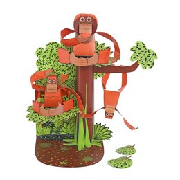 Orangutans Paper Toy