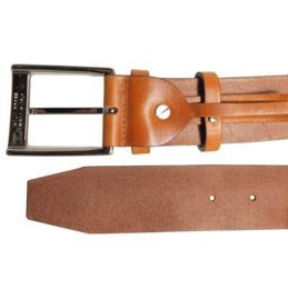 40 mm Trense Ledergürtel Tawny