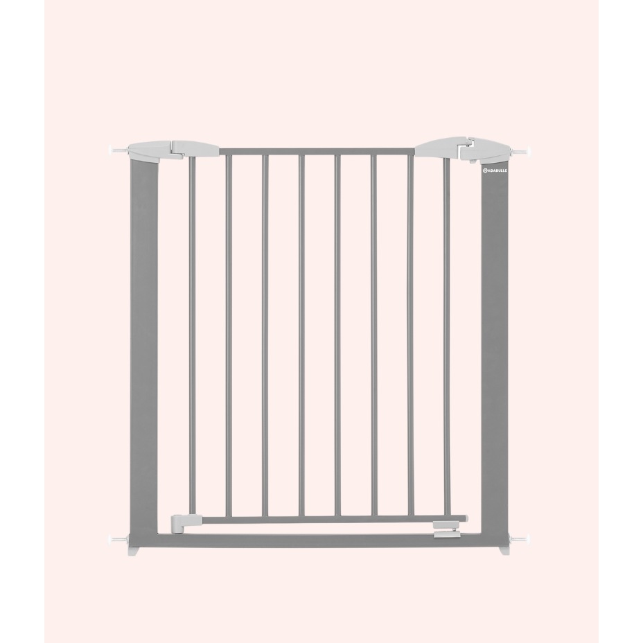 SAFETY GATE, PRESSURE FIXING, OPENING FROM 73 TO 81.5CM UP TO 131.5CM WITH EXTENSION - SAFE & LOCK