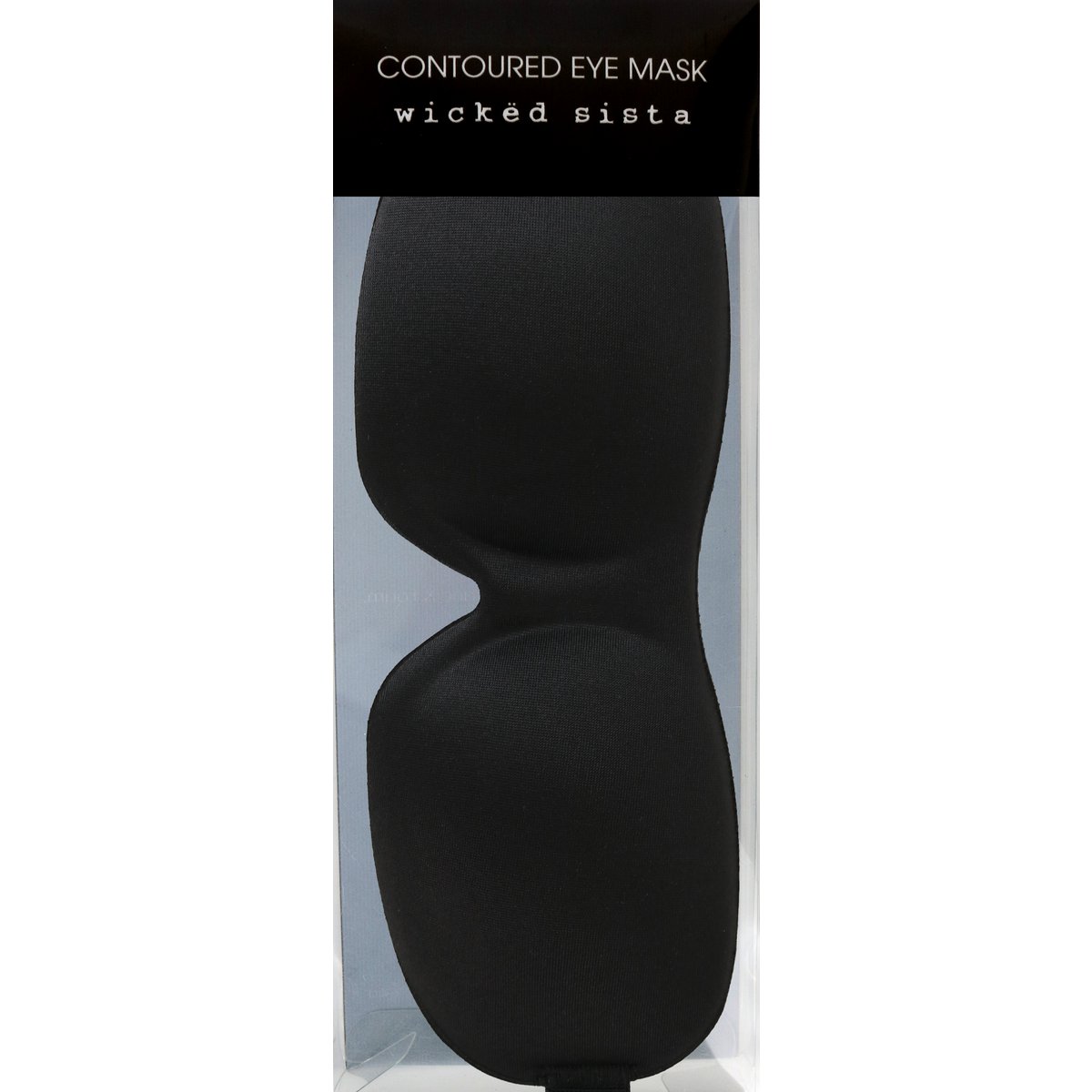 WS Contoured Eye Mask Black