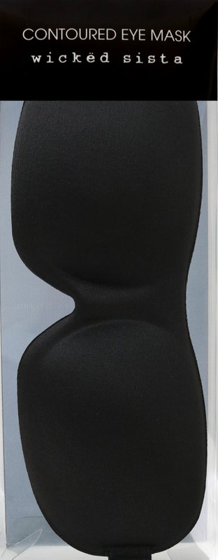 WS Contoured Eye Mask Black