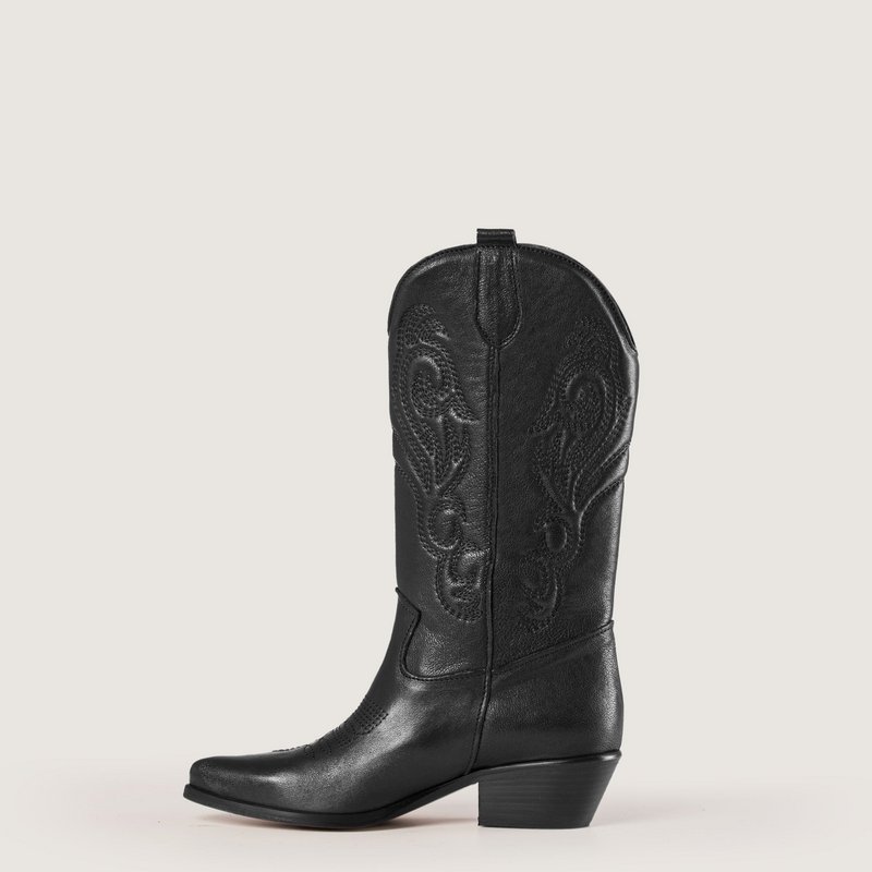 Bottes texanes noires Shelby