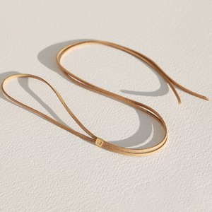Choker Navajo beige goud