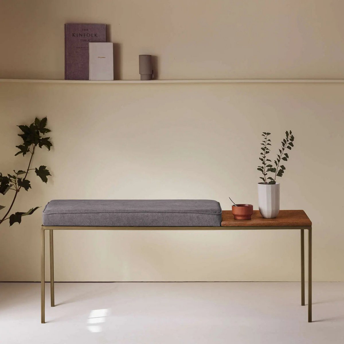 Grau Gold Buchenholz, Nussbaum Beizung