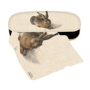 7104 Fridolin hardcase brillenkoker met doekje Dürer Hare