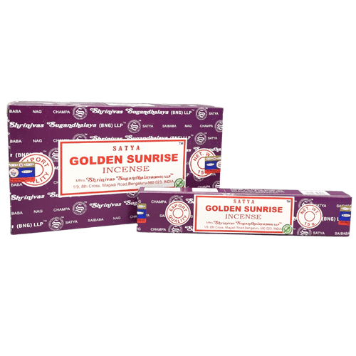 Satya Golden Sunrise wierookstokjes