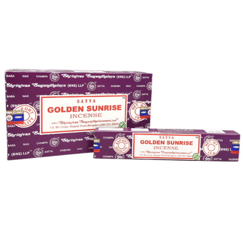 Satya Golden Sunrise Incense Sticks