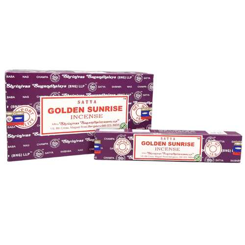 Satya Golden Sunrise wierookstokjes