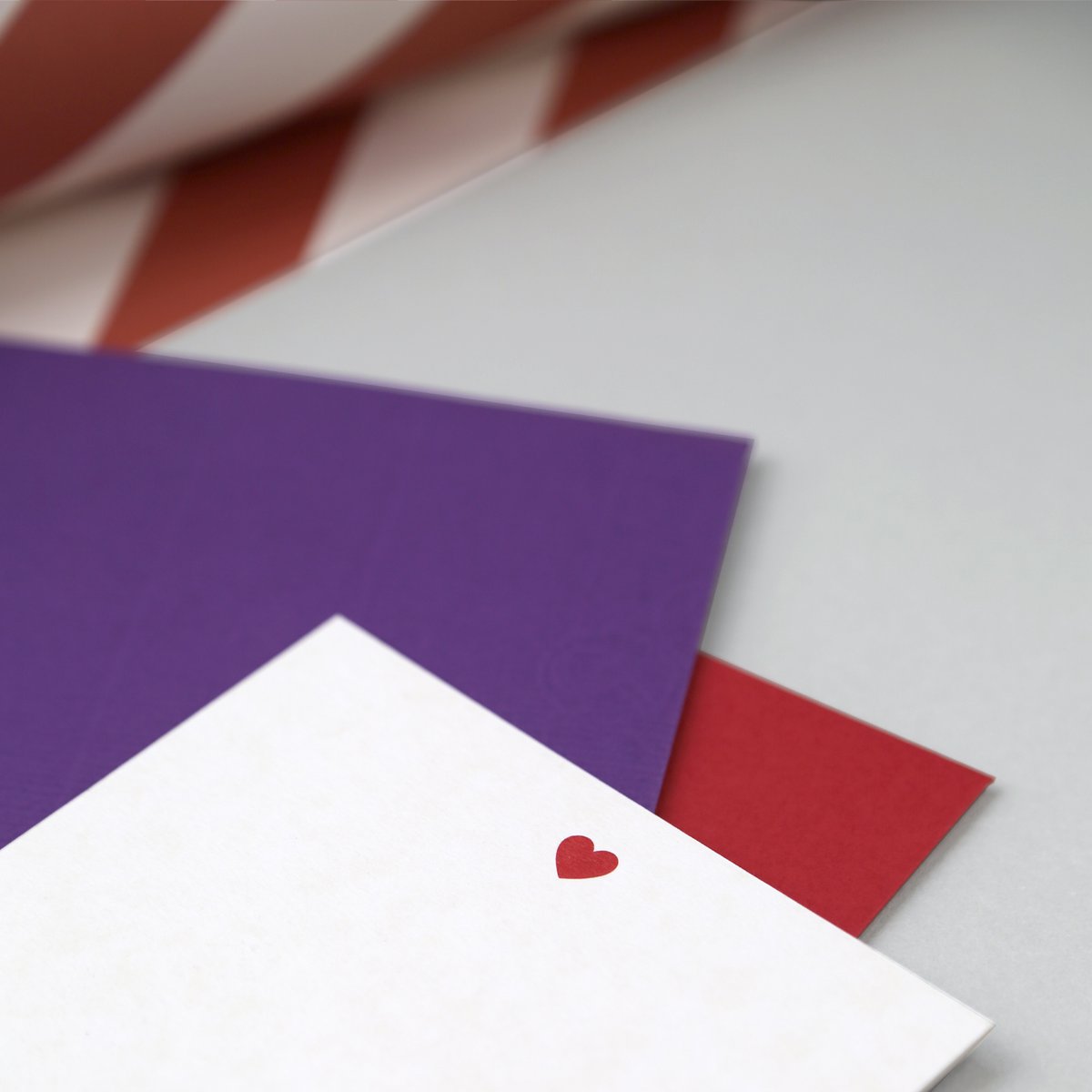 Postkarte Holzschliff Helene Herz