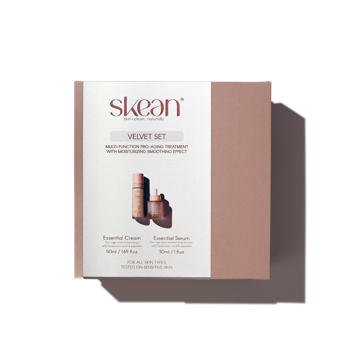crème et sérum hydratants anti-âge - VELVET SET
