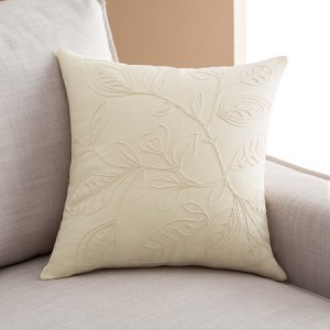 Kussenhoes 43x43cm GOFIS HOME Lichtsluier Vanille 381/ 05