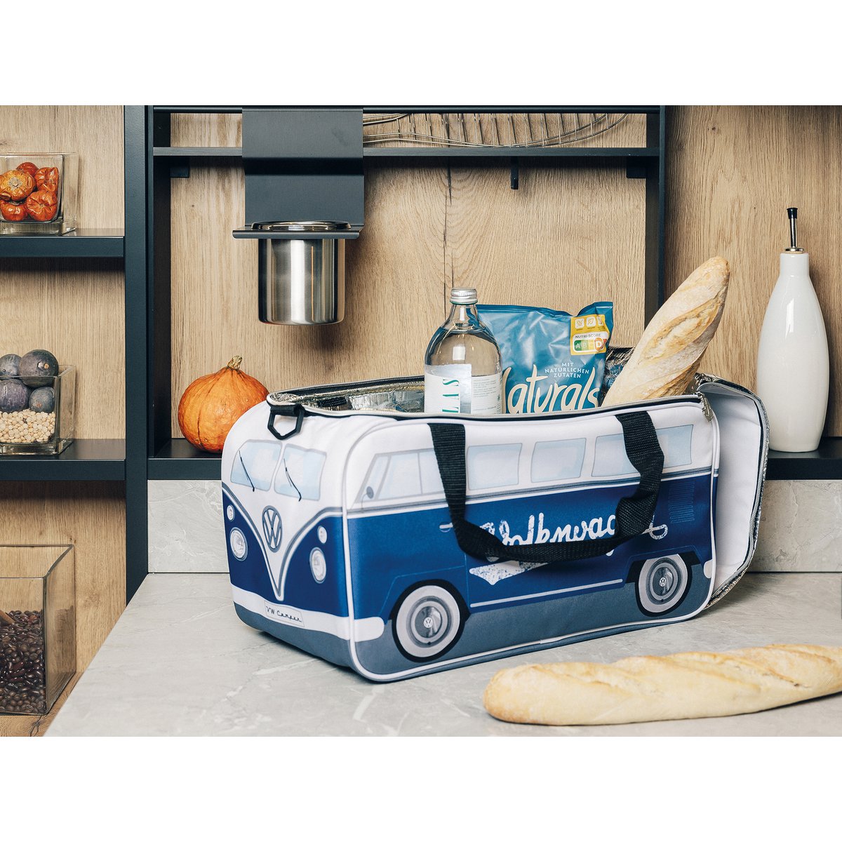 Volkswagen VW T1 Bus Bolsa Nevera (25 l) - Azul