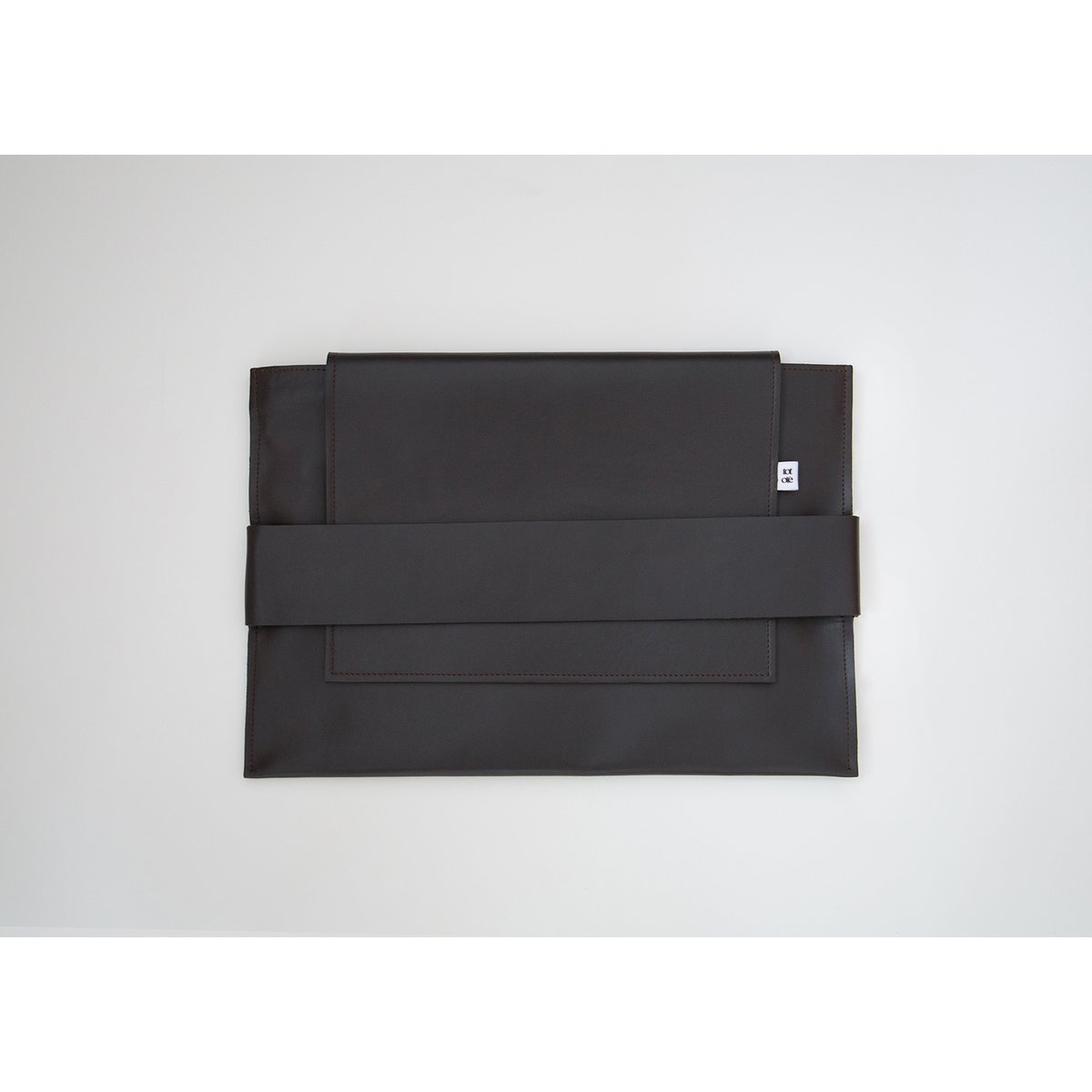housse d'ordinateur | laptop sleeve 14" | dark brown