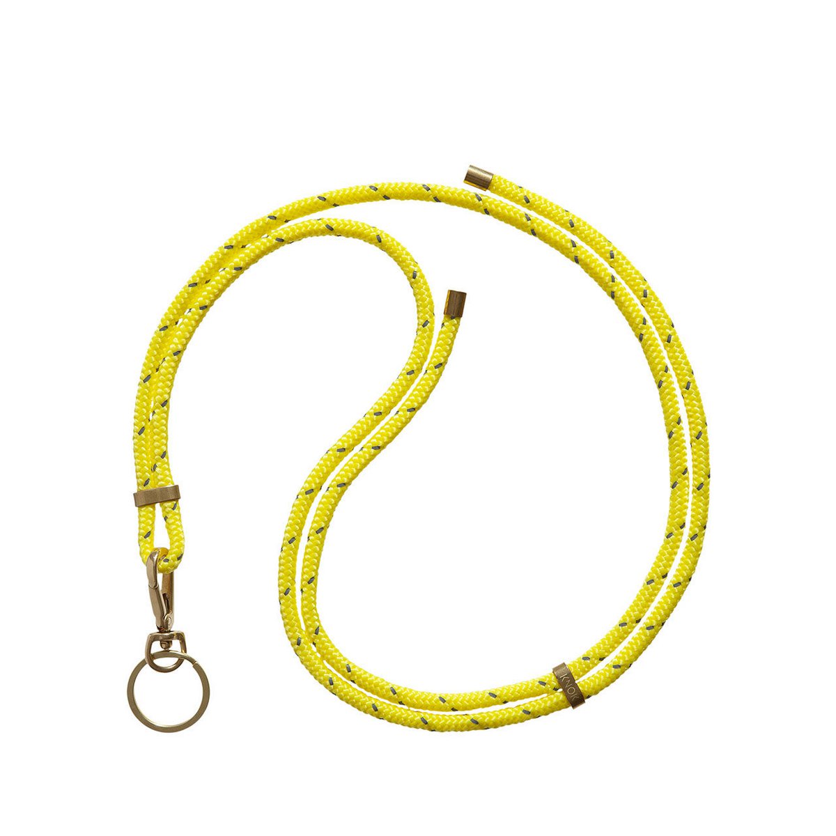 LANYARD KEY HOLDER (YELLOW REFLECT)