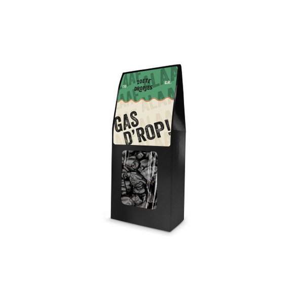 Gas D'rop Liquirizia dolce (nera) 150g