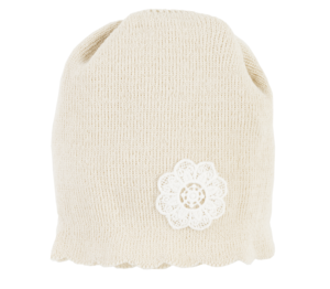 CZ4Beż  Openwork cap Sophie