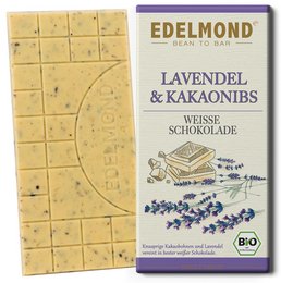 Lavande & Éclats, Chocolat Blanc, Bio