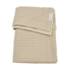 Decke Waffel Baumwolle Sand 75x100cm