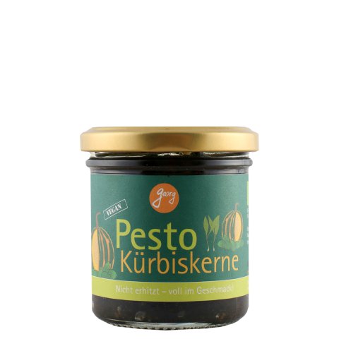 Pesto pumpkin seed garlic organic