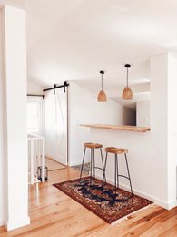 Ayana Rattan Lampshade Natural Cross - S
