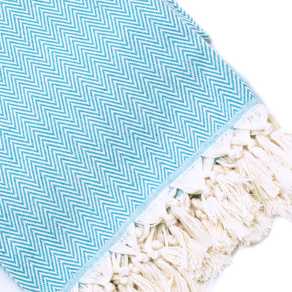 Turquoise 200 cm x 260 cm 100% Cotton