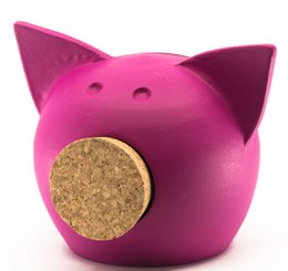 Handgefertigtes Tafel-Sparschwein aus Keramik – The Chalk Collection