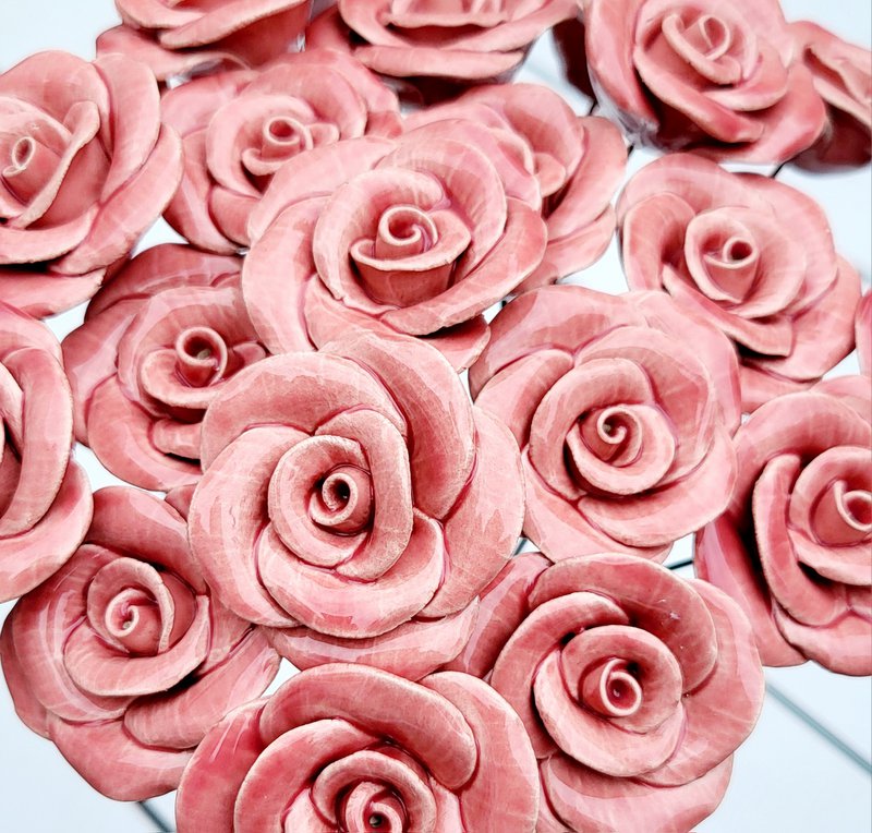 Rose Lys pink 4,5 cm