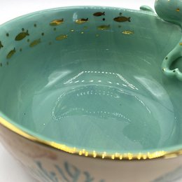 Coral Octopus Bowl