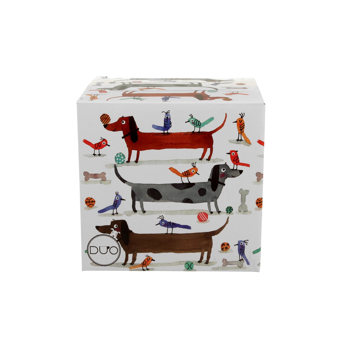 DUO DOGS Mug 650ml, LONG DOGS, giftbox
