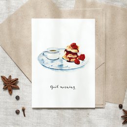 Postkort Godmorgen